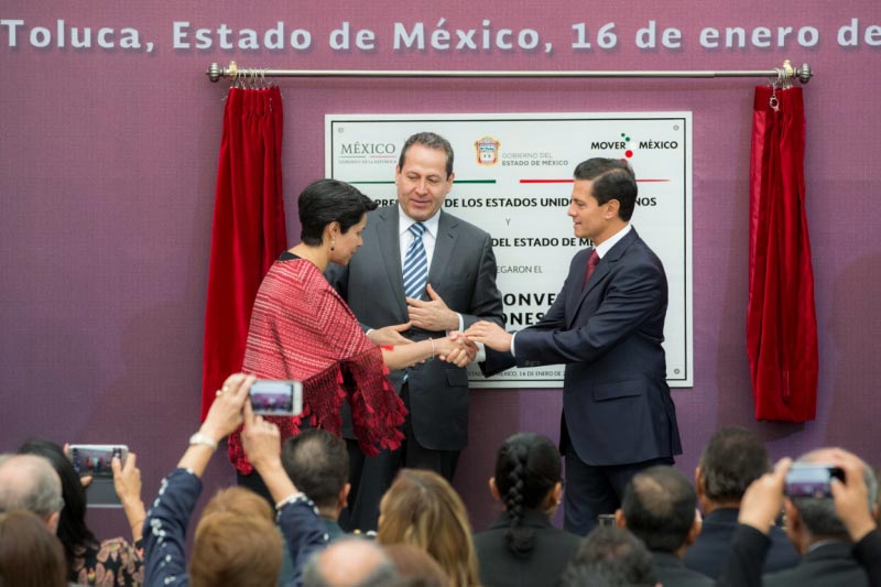 Inauguración del Centro de Convenciones y Exposiciones de Toluca