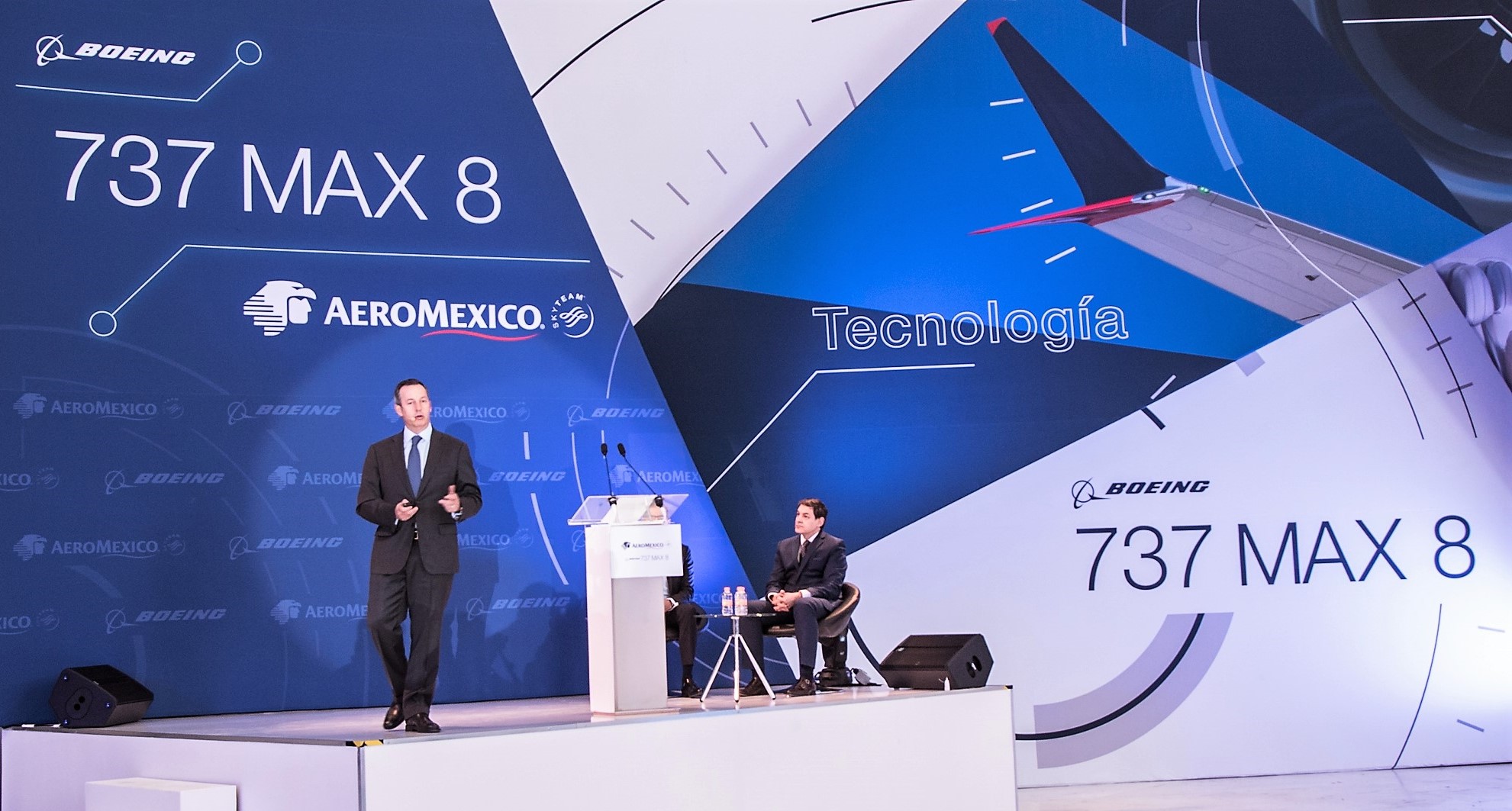 Aeroméxico recibe el primer Boeing 737 MAX 8
