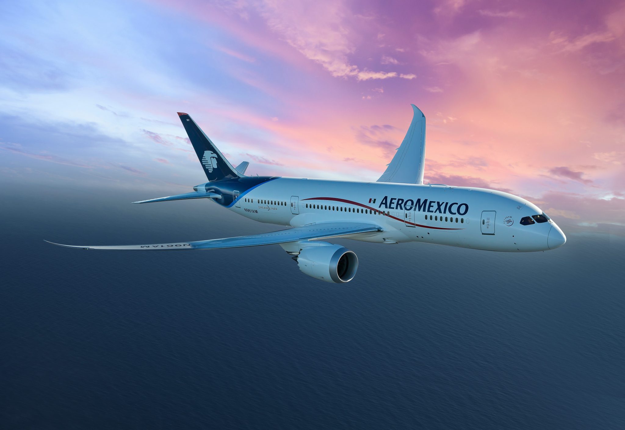 Aeroméxico celebra 20 años de la ruta CDMX-Santiago de Chile