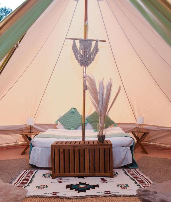 expo glamping