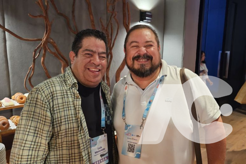 Juan Luis Moncada y Edmundo Ambriz