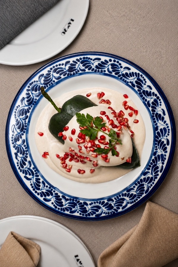 chiles en nogada